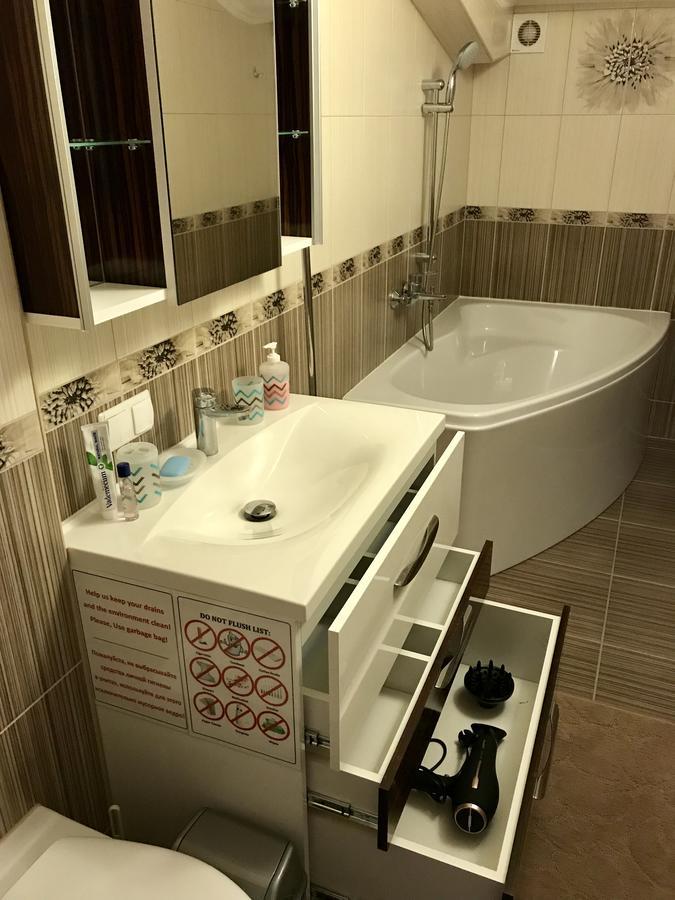 Panoramic View Top Floor Apartment In The City Center Mukácheve Exterior foto